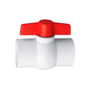 China Manufacture PVC Ball Valve 50mm Plastic with Socket Connection wholesale
