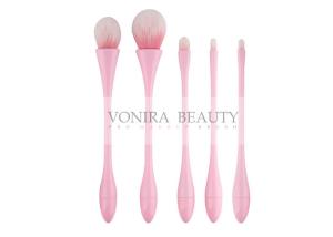 China Custom 5 Pieces Water Drop Synthetic Hair Makeup Brushes Girlish Cosmetic Brush wholesale