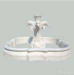 3 tier outdoor garden marble water fountain stone pool