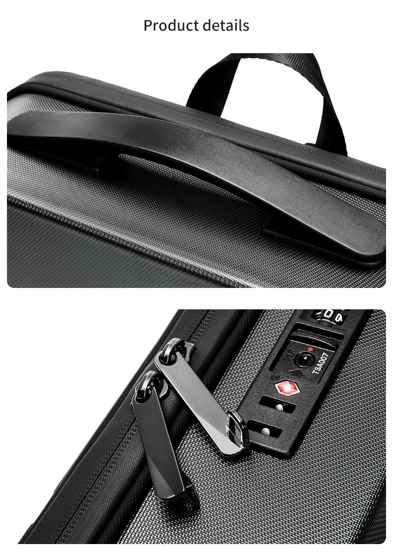 Mens Anti Theft Waterproof Business Backpack With Computer Interlayer
