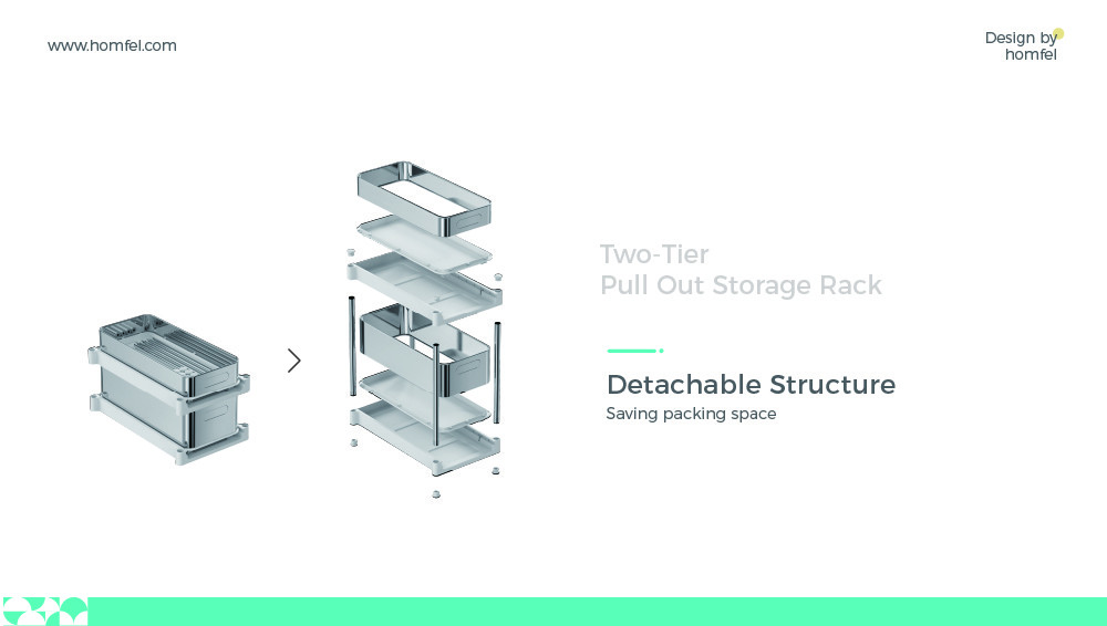 Efficiently Organize With Under Sink Organizer Standing Storage Rack