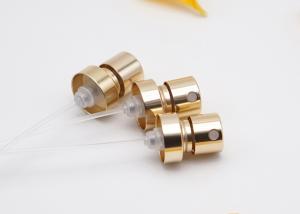 China Aluminum Perfume Sprayer Fea15mm Crimp Mist Light Gold wholesale