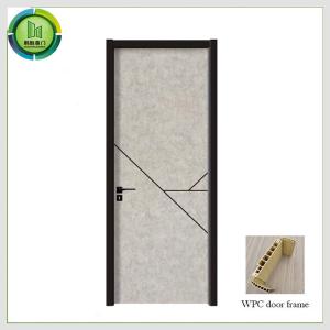 China Durable Fire Rated UPVC Internal Doors Residential Termite Resistant wholesale