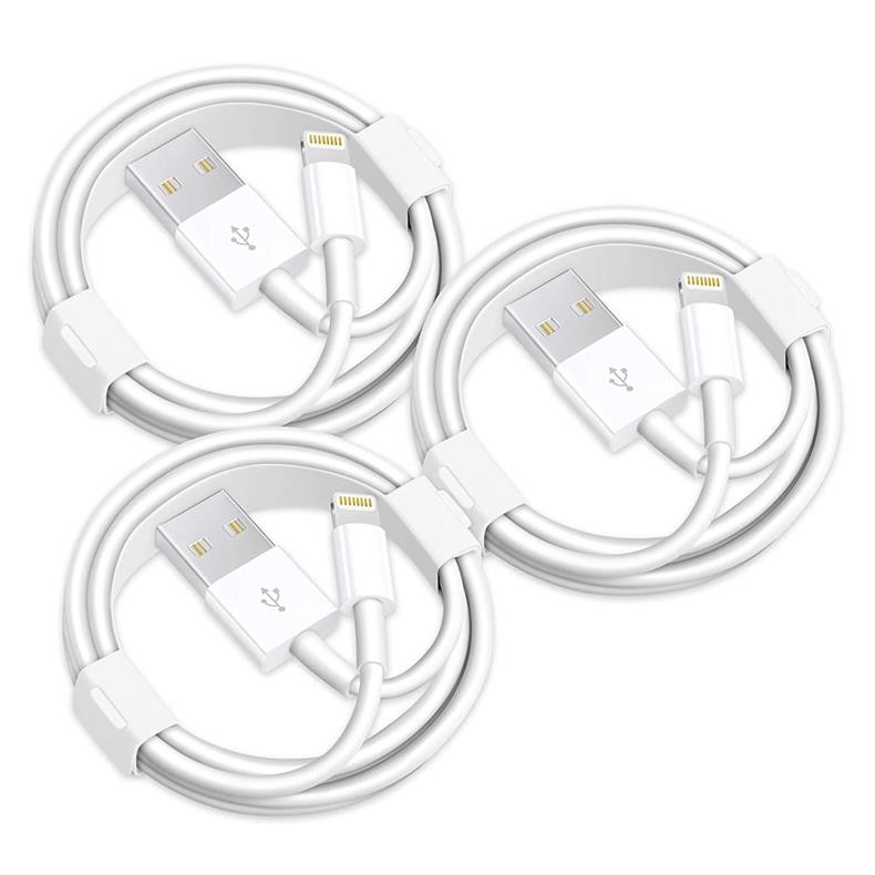 2.4A Apple IPhone Charger Cable TPE Fast Charging Cord 1M For IPhone 12 Mini Pro
