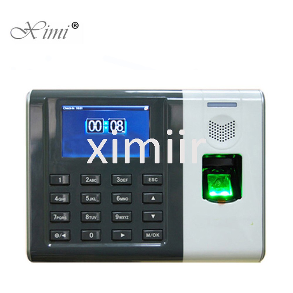High Quality XM100 Biometric Fingerprint Time Clock TCP/IP Communication 13.56MHz Card Fingerprint Time Attendance