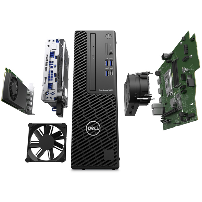Precision Small Form Factor Workstation T3460 I9-12900 16 Cores 3.2/8G/1T/DVDRW 300w SSD JLS FUTURE