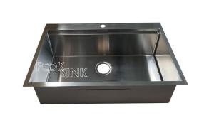 China 33 Inch Topmount Kitchen Workstation Sink Stainless Steel All In One wholesale
