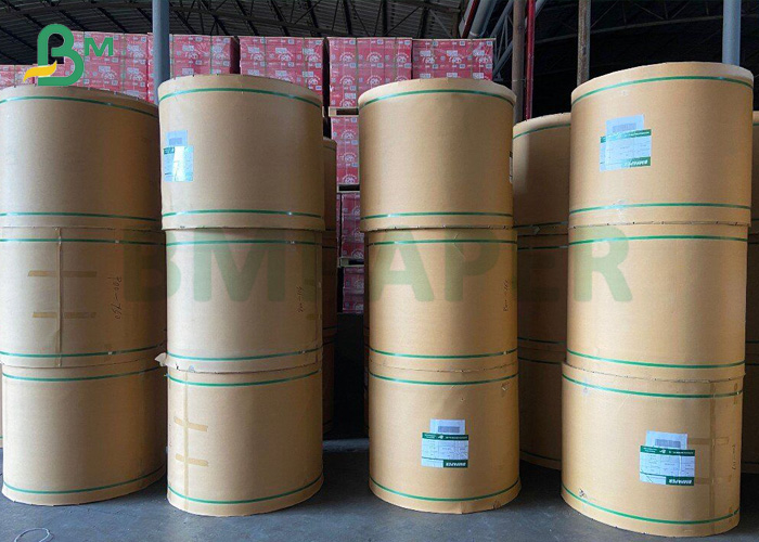 80g PET Self - Adhesive Waterproof White Paper For Inkjet Printing In Roll