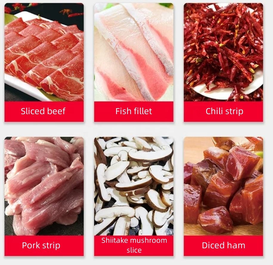 Global Automatic Meat Cutting Machine Portable Industrial Sausage Making Machine 220V/110V