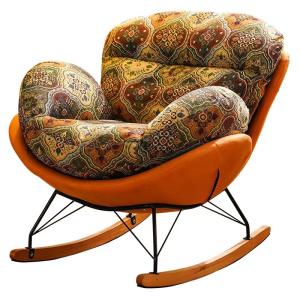 China Retro Classic Rocking Sofa Chair Simple Palace Grain For Hotel Home wholesale