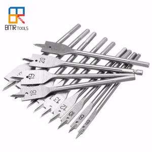 China Professional Hex Shank Flat Spade Wood Drill Bit For Wood Cutting &amp; Drilling wholesale