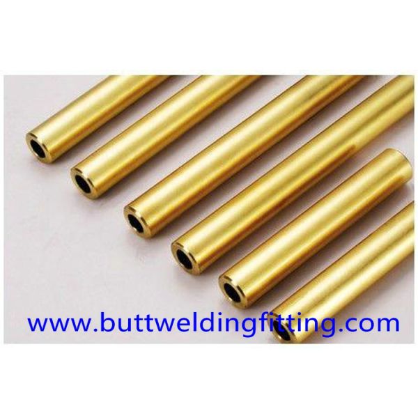 Brass Pipe / Copper Nickel Tube OD 6 - 8mm For Military Industry