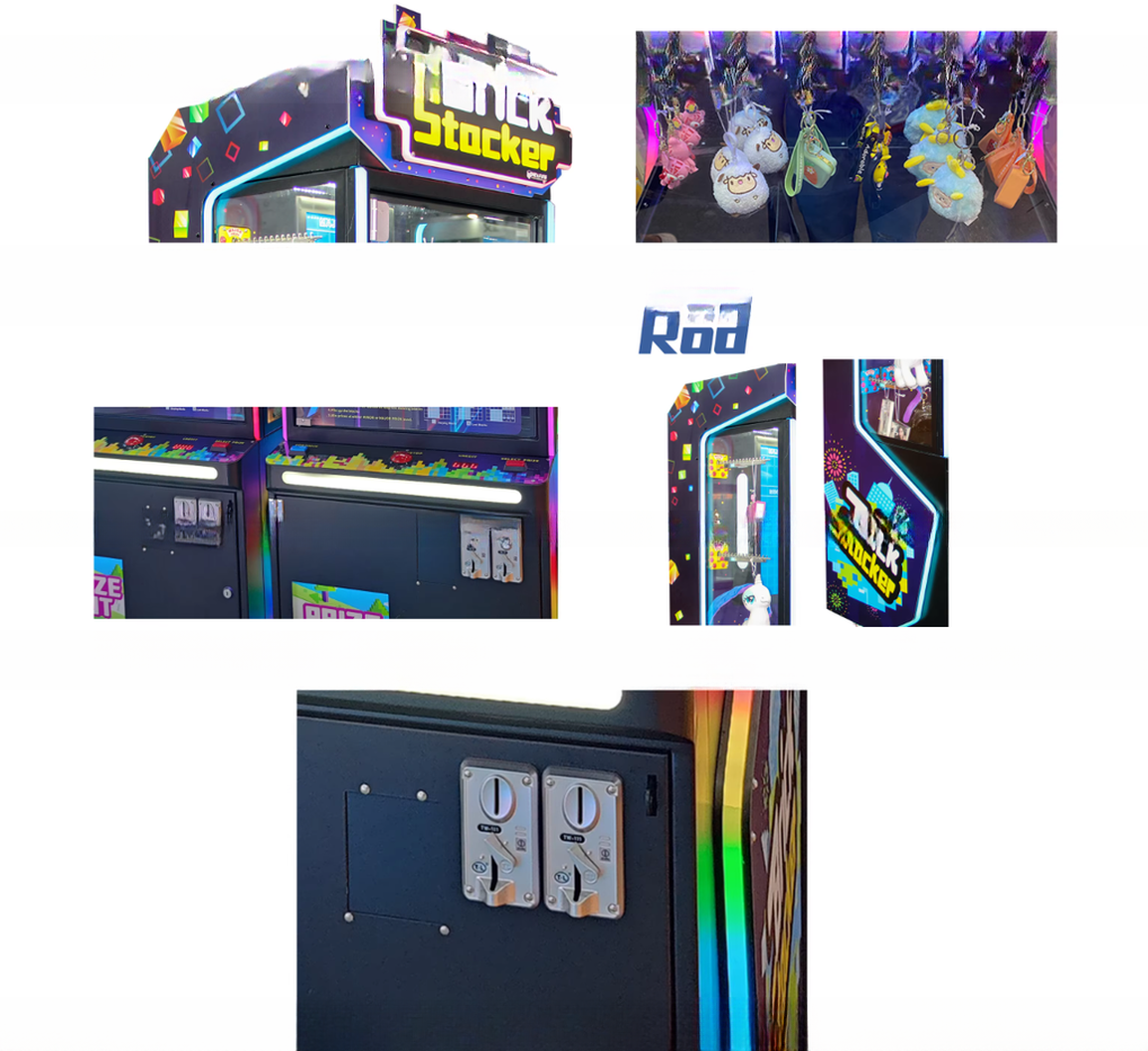 Brick Stacker Gift Game Machine Gift Vending Machine OEM Welcomed