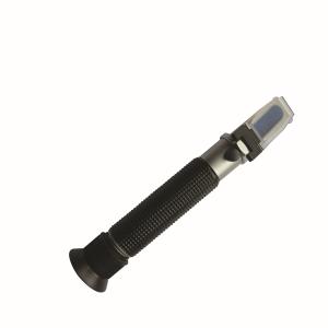 China Convenient Saltwater Refractometer , Atc Brix Refractometer Non Slip Rubberized Grip wholesale