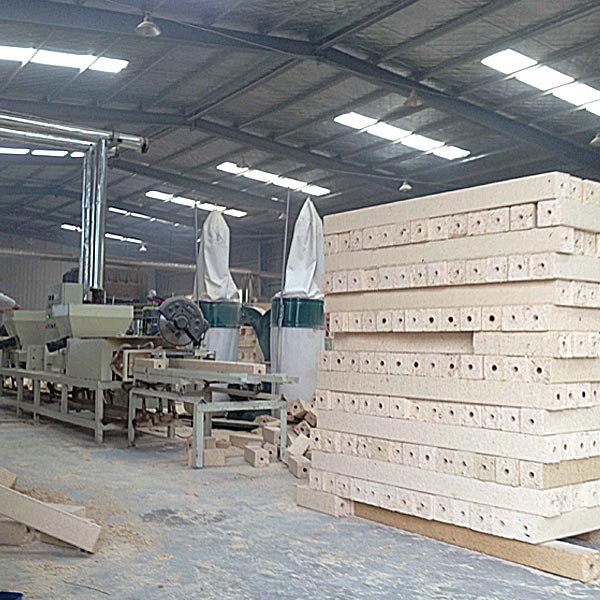 Compressed Sawdust Pallet Block Machine