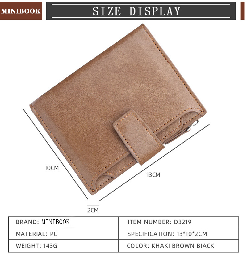 Acceptable OEM ODM Minibook Card Clip for Custom Logo and Short Card Holder Purse