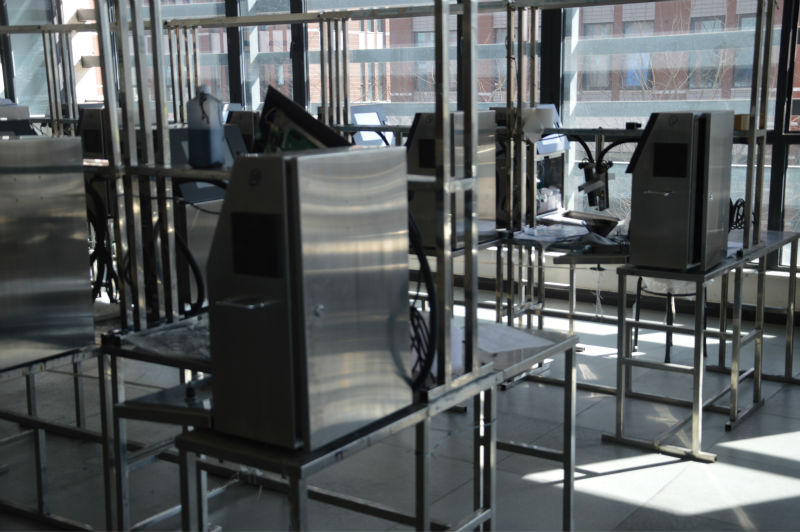 300mm Print Dimension Expiry Date Bottle Code Printer for Customized Requirements 35 KG