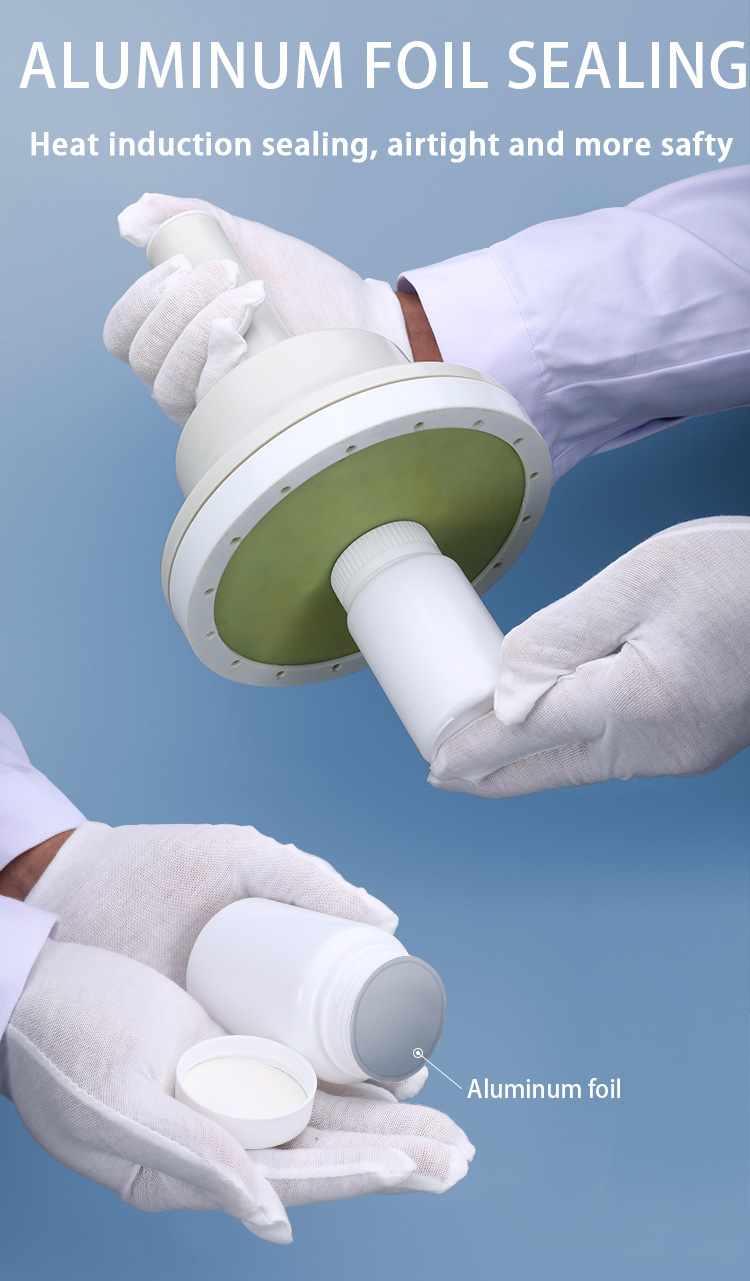 1000ml Empty HDPE Laboratory Reagent Bottle Narrow Mouth Acid Resistance