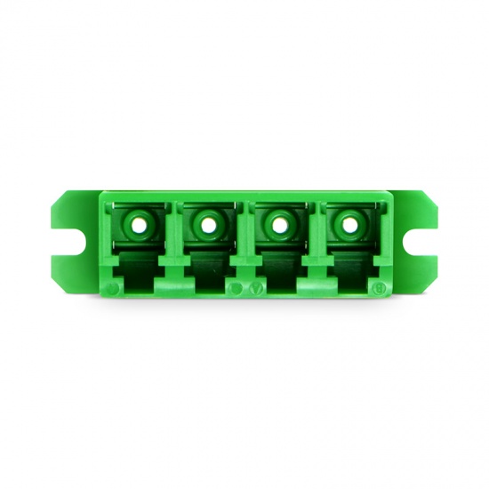 Green Fiber Optic Simplex Singlemode MTP/MPO APC Connector for Various Applications