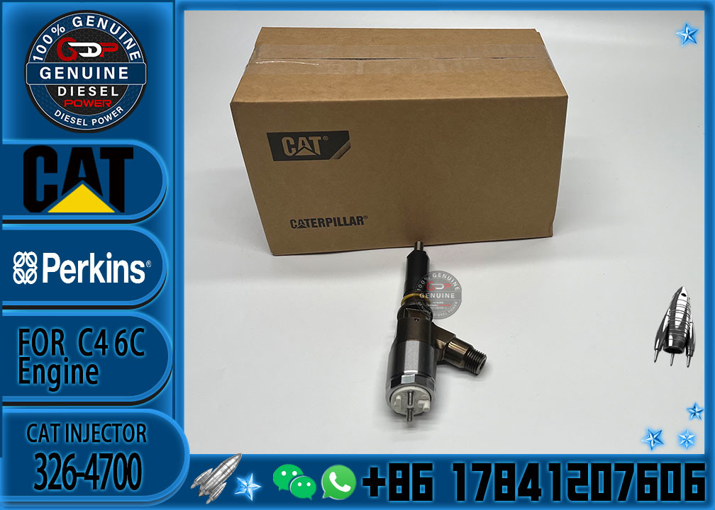 New common rail injector 326-4700 Diesel parts Common Rail Fuel Injector 326-4756 For 320D engine common rail injector