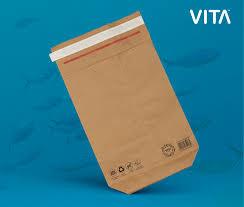 China 12*18cm Shakeproof Recycled Paper Mailing Bags wholesale