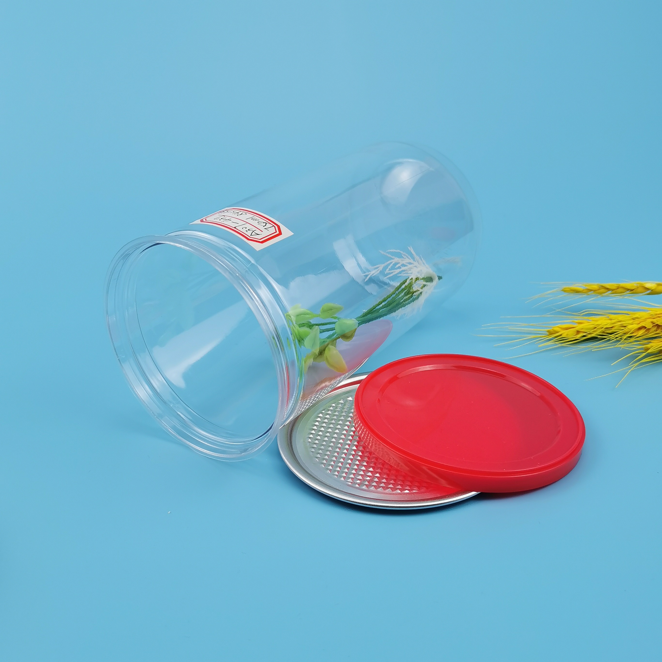 Cylinder Round 83mm 750ml Recyclable Storage Containers