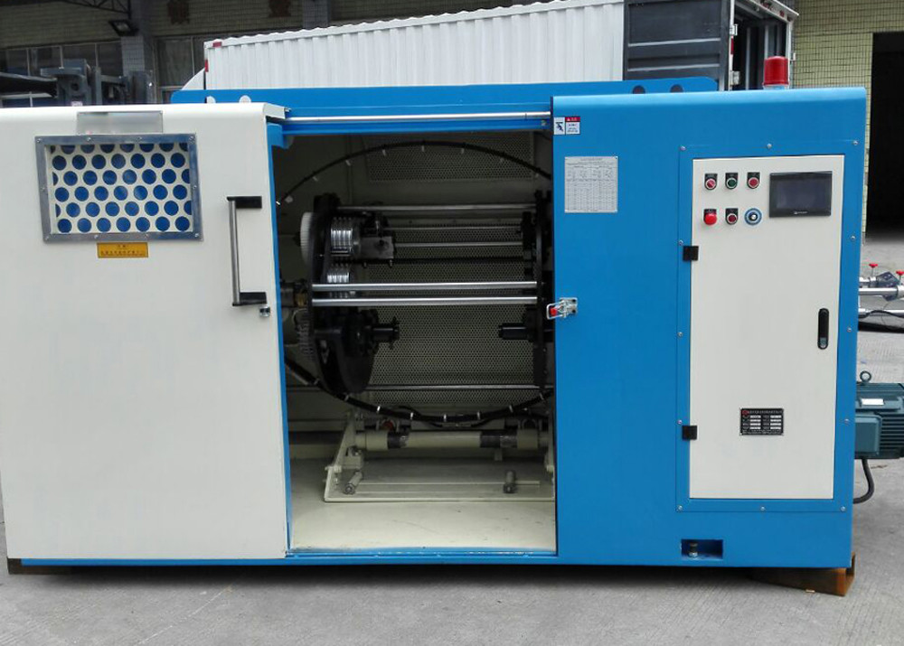 800mm Copper Double Twisting Stranding Copper Bunching Machine With Plc Control