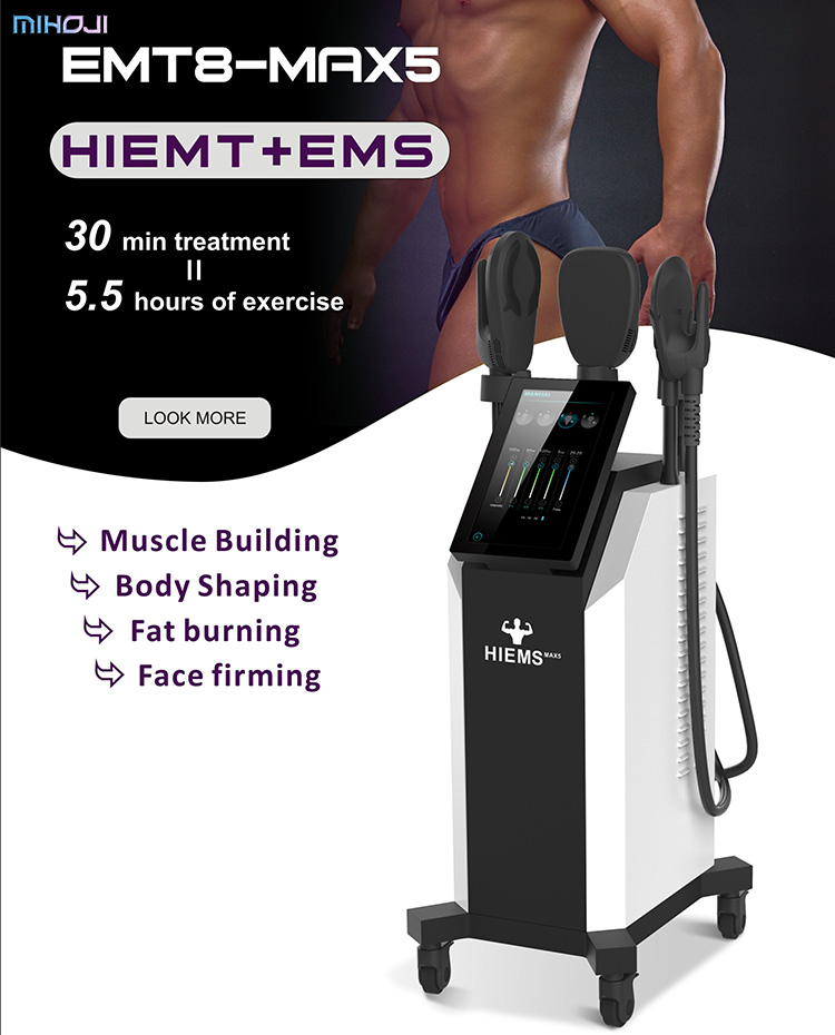 Customized 5 In 1 Body Sculpting Equipment Electromagnetic With RF