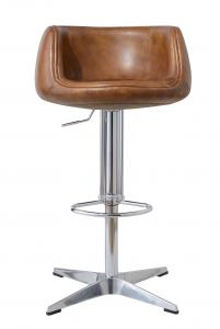 China Swivel Leather Counter Height Stools , Adjustable Height Bar Stools With Backs wholesale