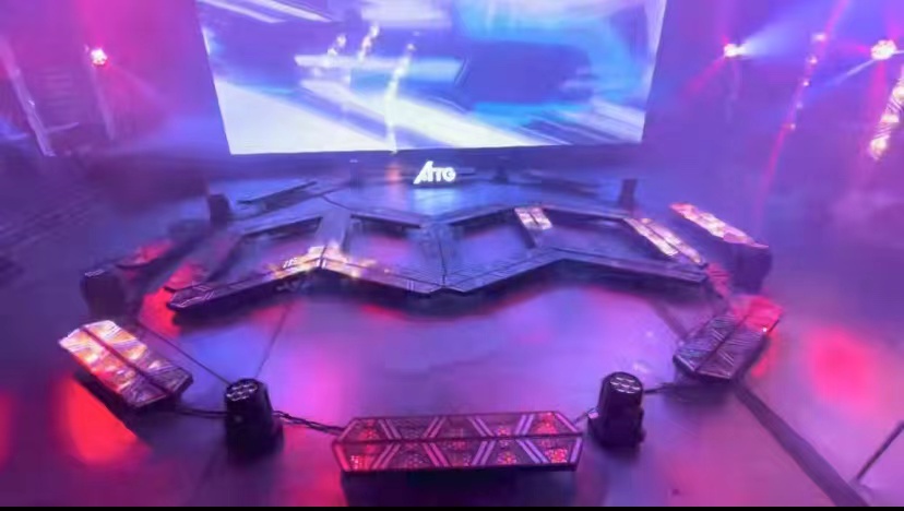 Stage Effects Light DMX 512 RGBW Color 5*60W Stage Lighting for Disco Nightclub DJ Bar