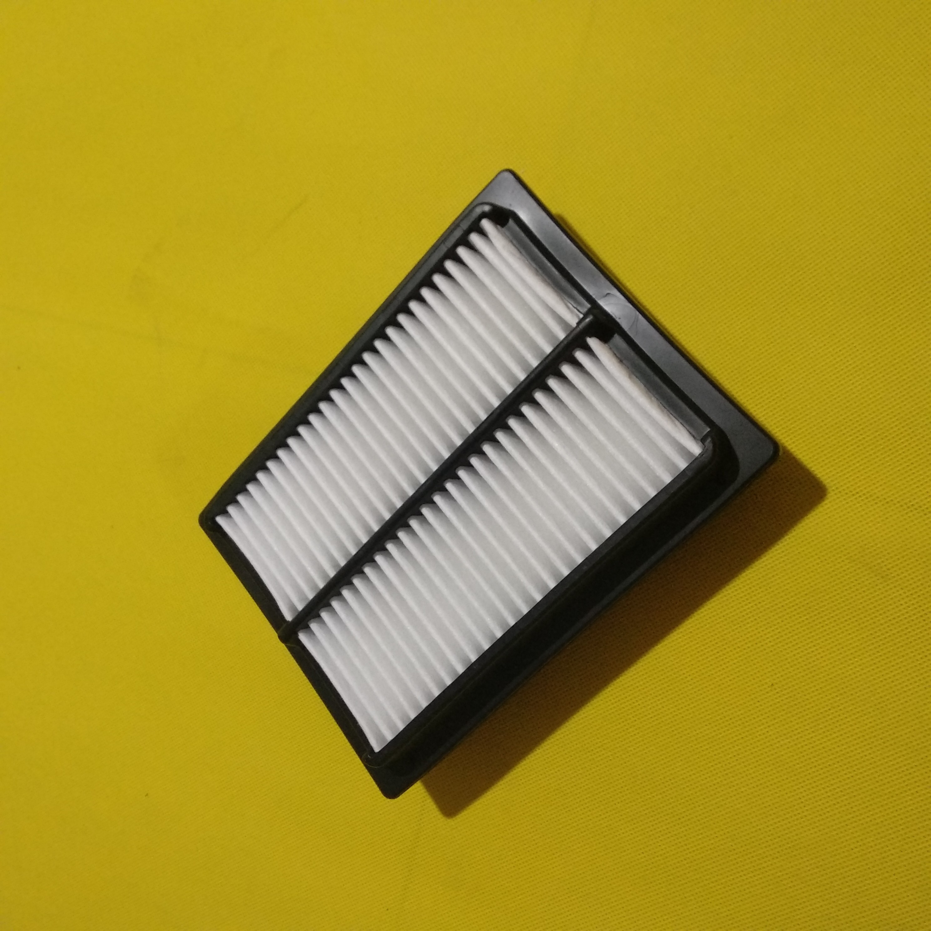 Excavator Auto Cabin Air Filter Durable Dust And Pollen Filter Standard Size Reasonable Design Non Woven Fabric