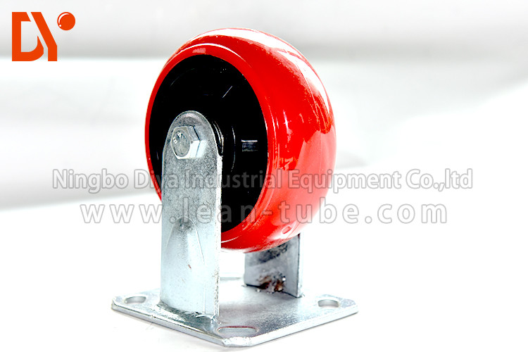 Anti Static Industrial Caster Wheels 2 - 5 Inches For Logistic Pipe Tote Cart