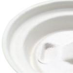 80mm 90mm Disposable Sugarcane Fiber Bubble Tea Cup Lids