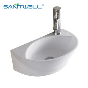 China Bathroom Art Washing Modern Above Counter Basin Ceramic Basin Hand Wash Sink wholesale