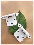 Steel Bp Metal Butterfly Cabinet Hinges , Chrome Butterfly Hinges Satin Nickel