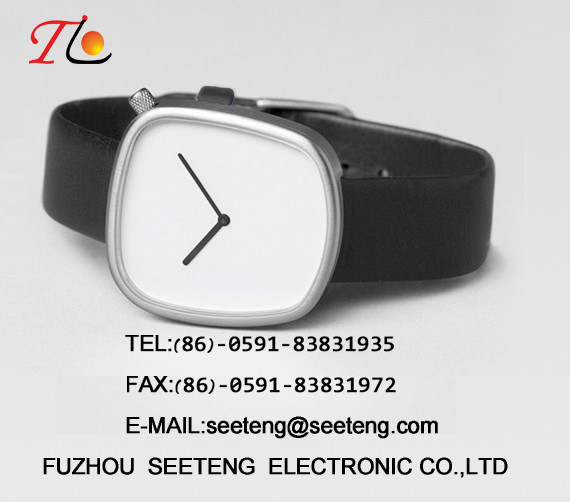wholesale Silicone watch with alloycase and color customized strap Men's watch concise style classic style