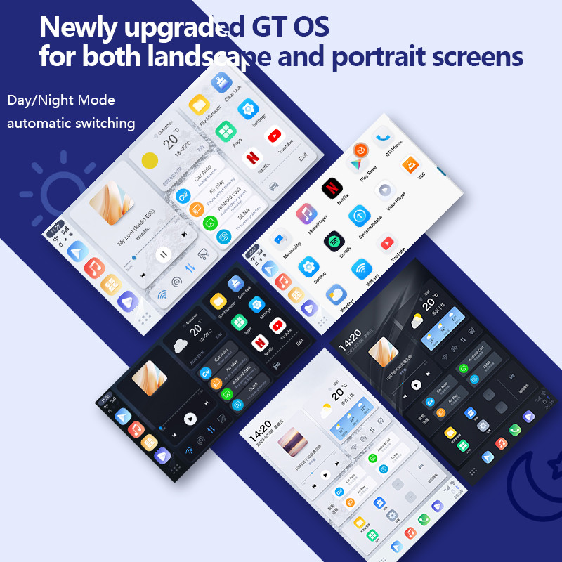 Car Infotainment System GT6 Android CarPlay AI Box Artificial Intelligence Box