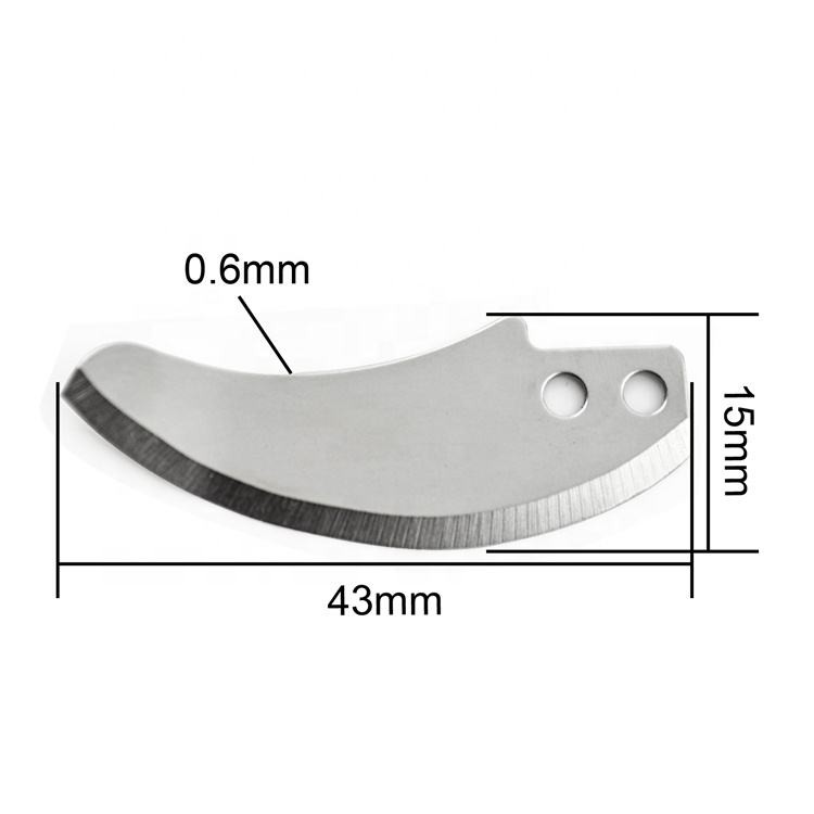 226x74x3mm Fixed Knife Cutter Blade For Vegetable And Meat Cutting