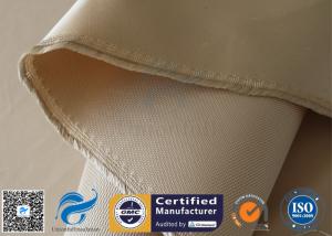 China Brown High Silica Fabric 1.3MM 1200GSM Fiberglass Cloth For Fire Blanket wholesale