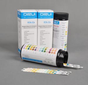 China Clinic Medical Parameter Urine Test Strips 14 Parameters Reagent Strips wholesale