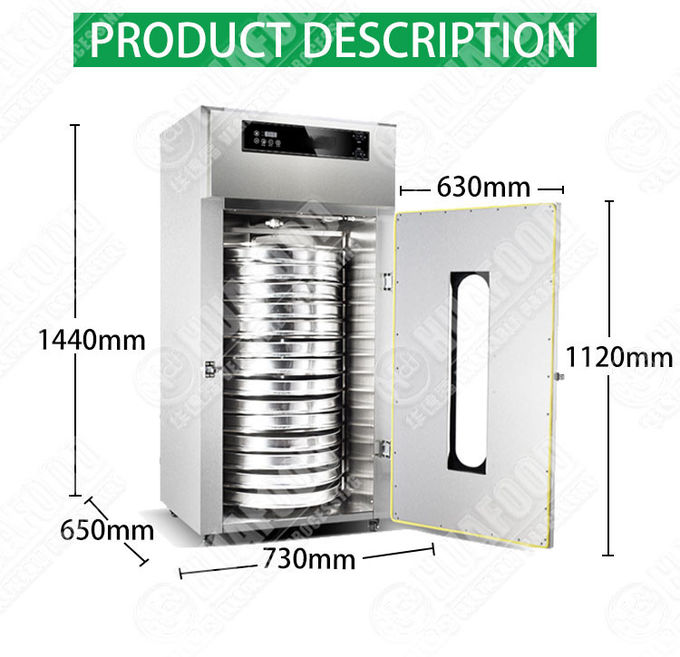 Fresh Vegetable Dryer Machine Hot Air Fish Food Fruit Drying Machine