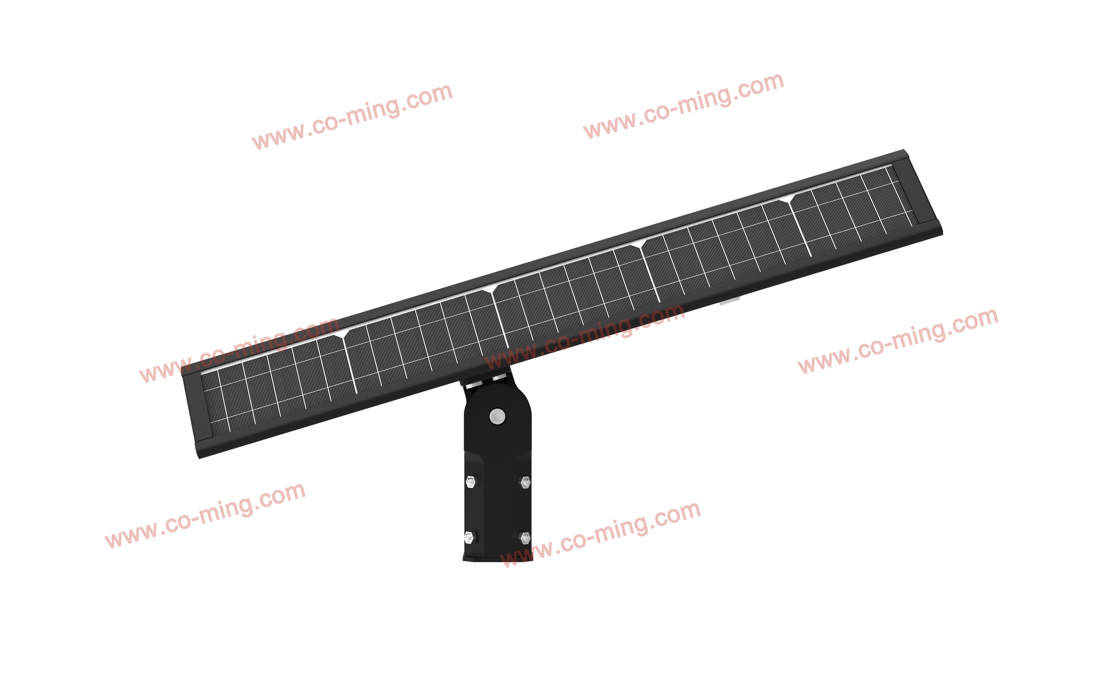 solar motion detector outside lights 30Watts 160WH IP66 with PIR sensor