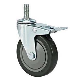 China 02-Grey PVC/Rubber caster wholesale