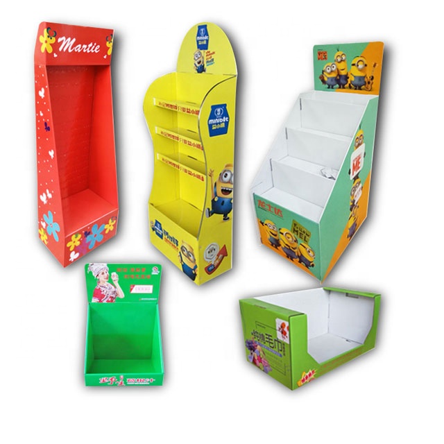 White Custom Cardboard Display Boxes Effective Branding Tool For Sale Promotion