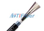 Outdoor Underground 2 Core Black Direct Buried Bending Resistance Fiber Optic