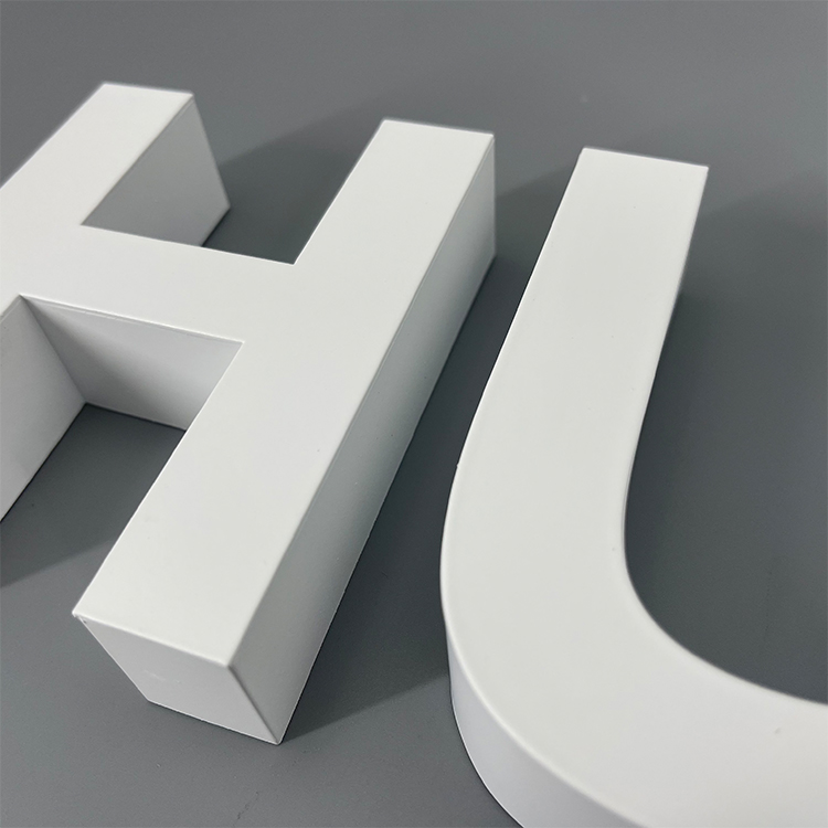 Wholesale Customization Acrylic Front And Back Side Led Luminous Characters Led Letter Marking