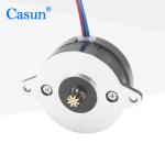 36*15.5mm Nema 14 Stepper 0.3A Black 6.6V DC Step Motor