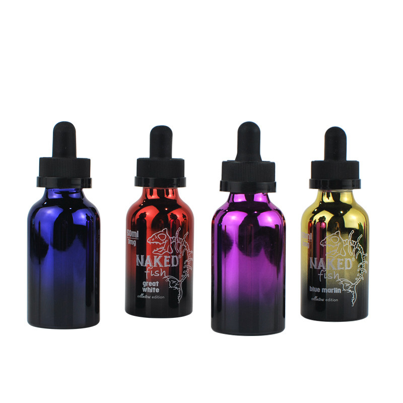 Chemical Resistant Essential Oil Aluminium Bottle 1OZ To 17OZ Liquid Dropper Bottle