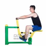 outdoor fitness equipments steel based zinc powder coating Rider-OK-J02D