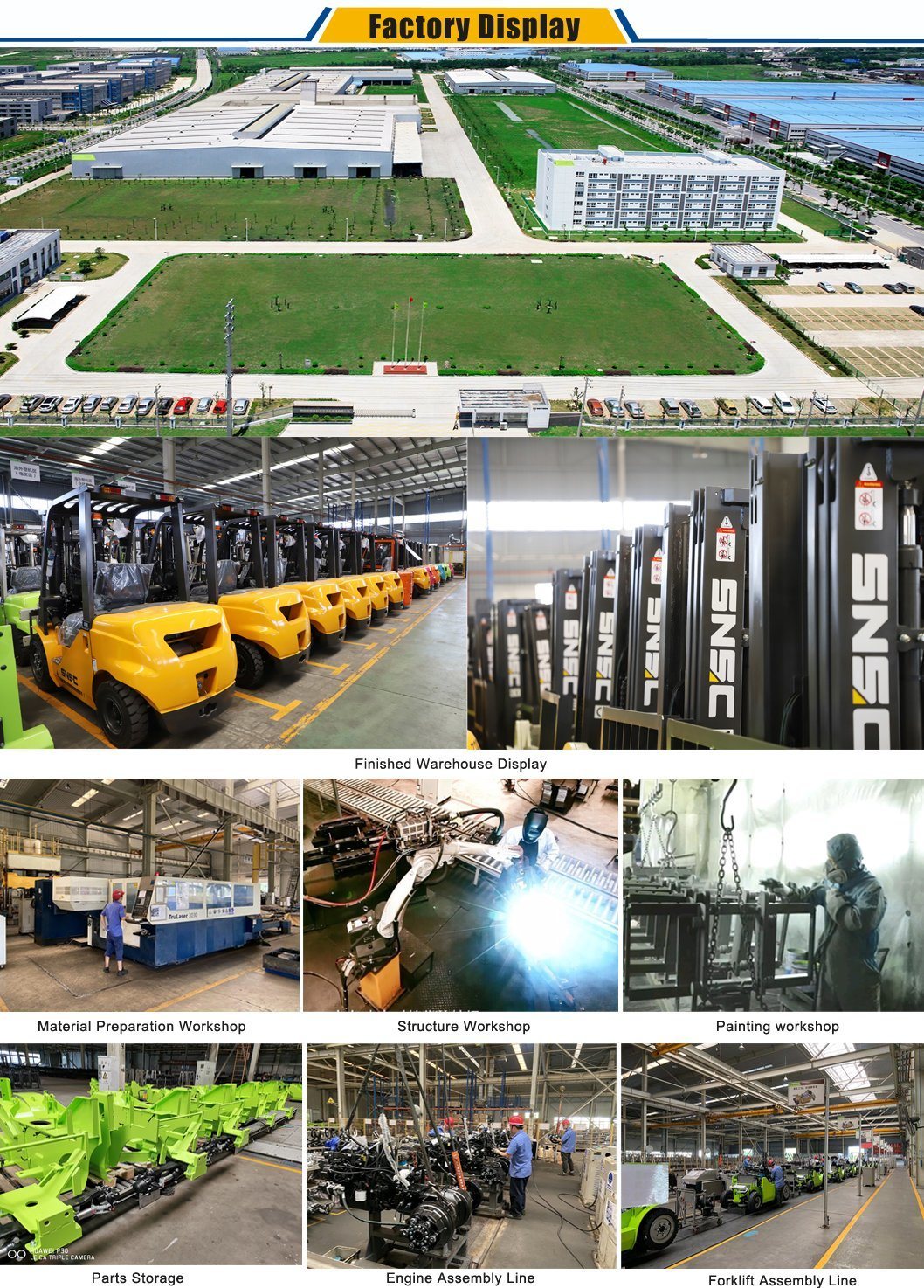 3-7m Lifting Height 2-3.5ton Gas Montacargas Forklift with Imported Nissan K25 Engine
